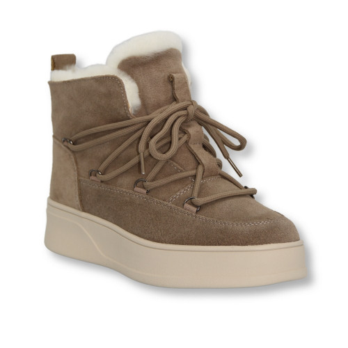 Women's beige UGG boots Lonza 179491 22001-9с 5446 winter