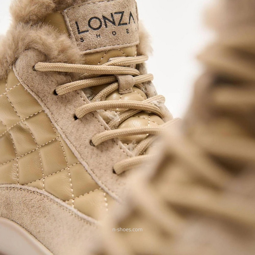 Women's leather sneakers Lonza model 5448