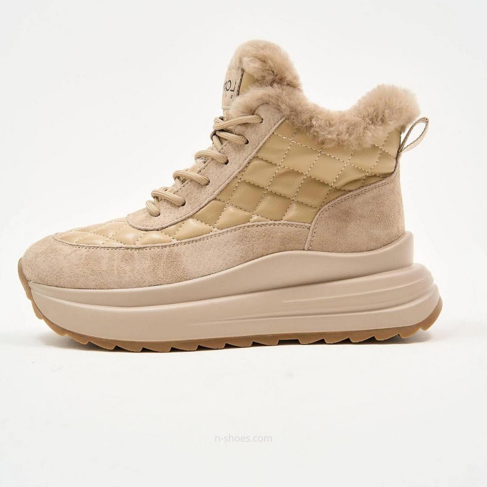 Women's leather sneakers Lonza model 5448