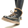 Women's leather winter boots Lonza model 5453