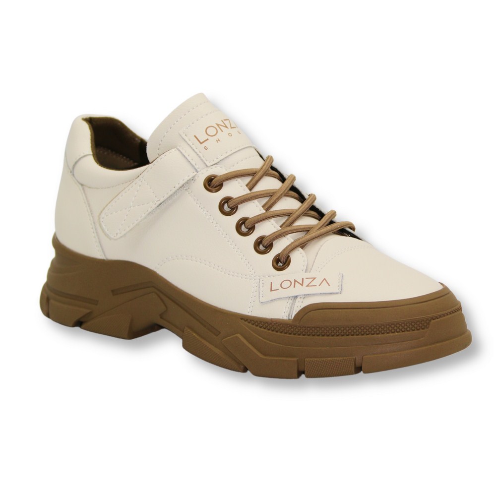 Women's leather sneakers Lonza model 5454