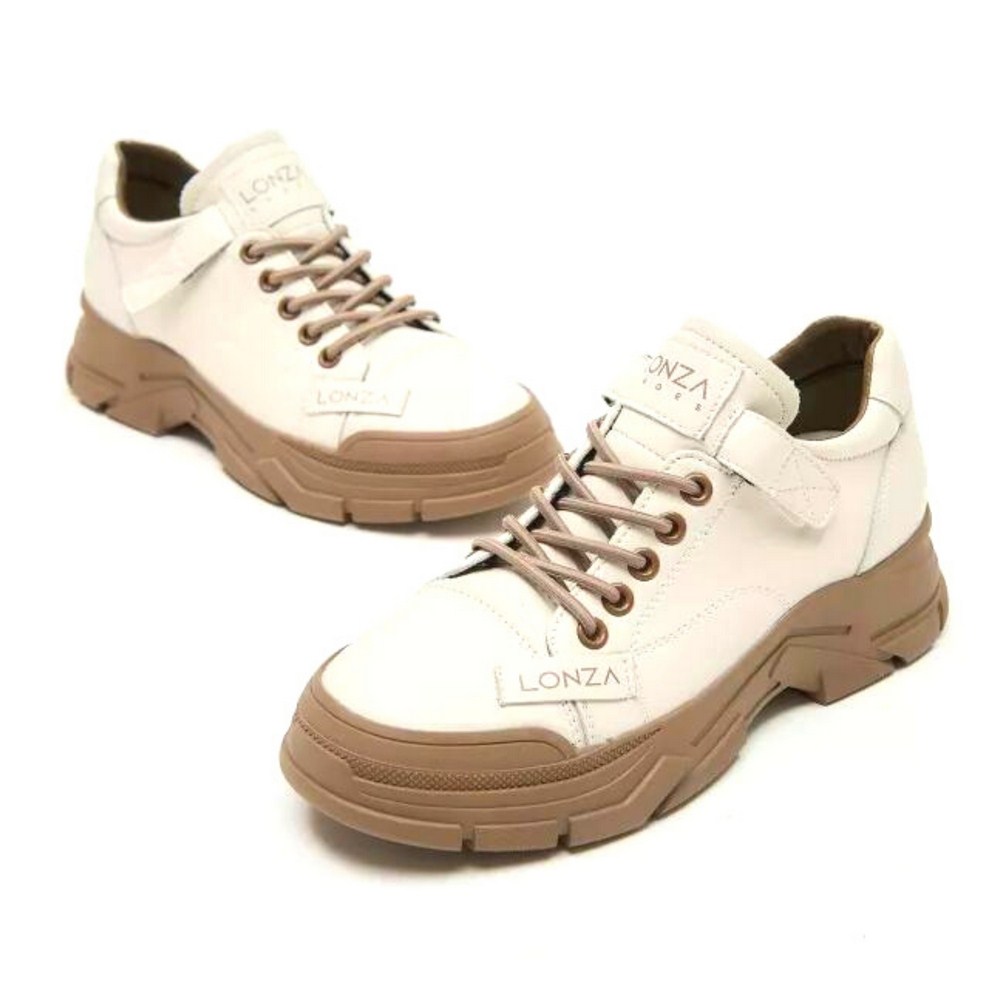 Women's leather sneakers Lonza model 5454