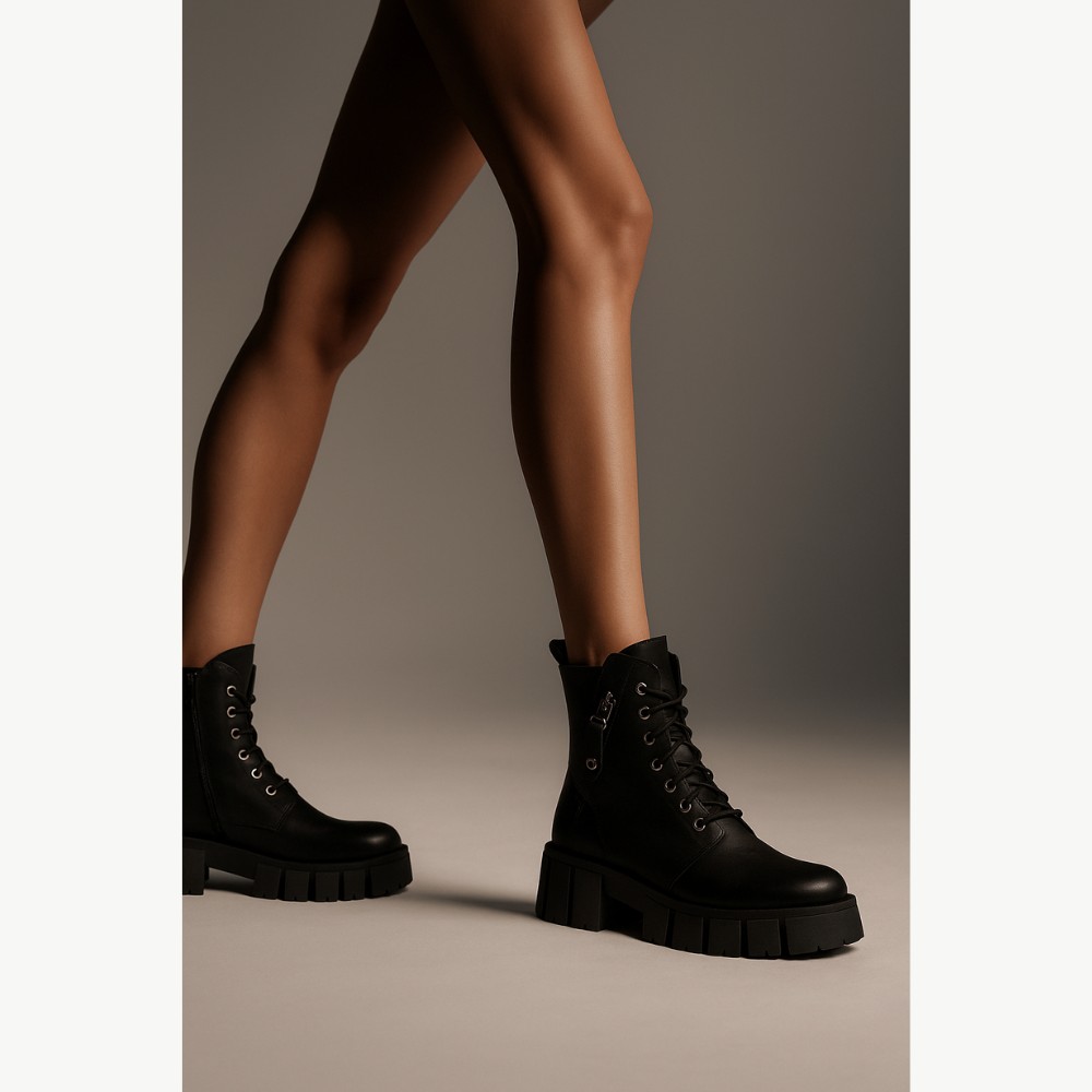 Жіночі чорні зимові черевики Contes 626 czarny czarny rol 5463