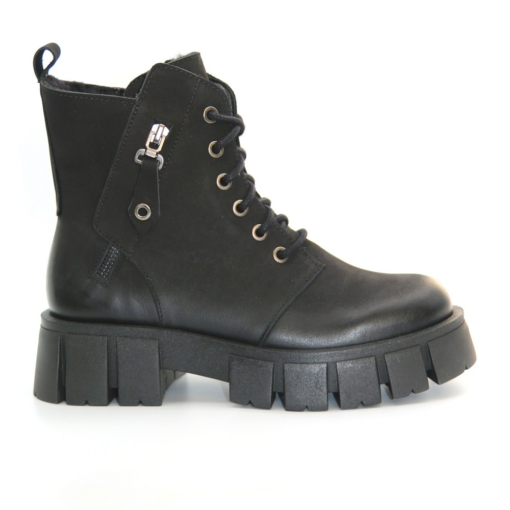 Жіночі чорні зимові черевики Contes 626 czarny czarny rol 5463