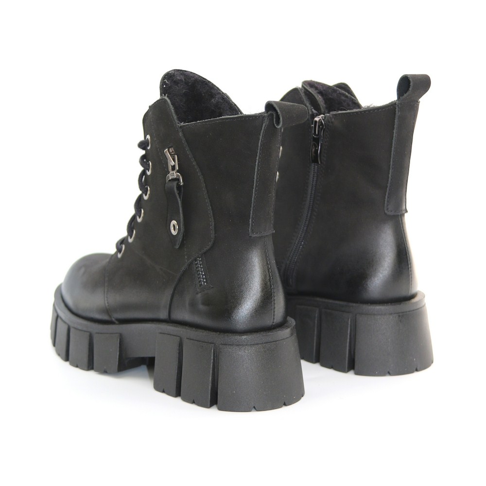 Жіночі чорні зимові черевики Contes 626 czarny czarny rol 5463