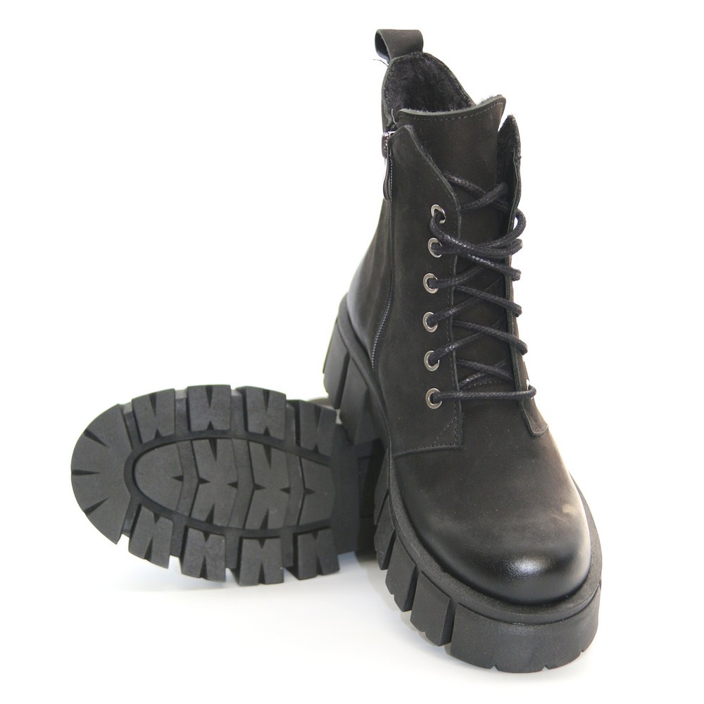 Жіночі чорні зимові черевики Contes 626 czarny czarny rol 5463