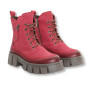 Contes 626 Bordo Flot 5464 Burgundy Winter Boots Made of Genuine Leather