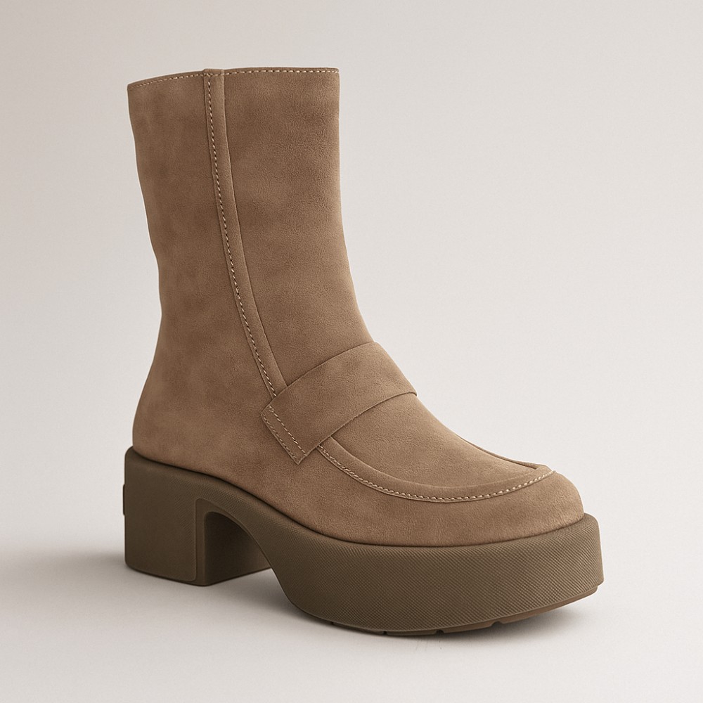 Жіночі бежеві зимові черевики Simen 6415a w.ebano 5465