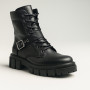 Women’s Black Leather Winter Boots Steizer z340-2533 5473
