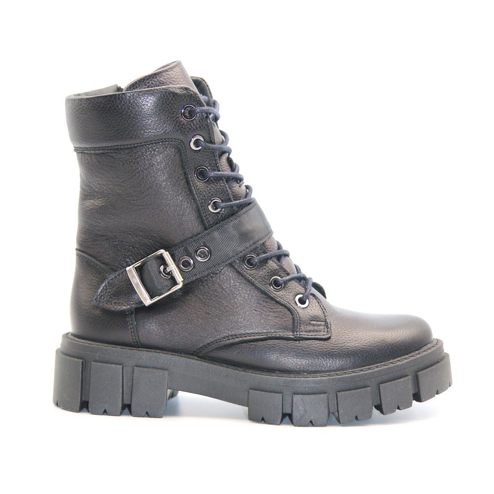 Women’s Black Leather Winter Boots Steizer z340-2533 5473