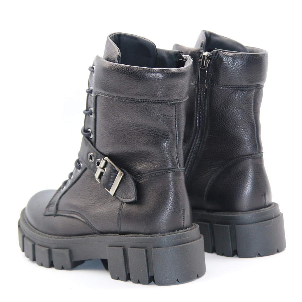 Women’s Black Leather Winter Boots Steizer z340-2533 5473