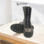 Women’s Black Leather Winter Boots Steizer z340-2533 5473
