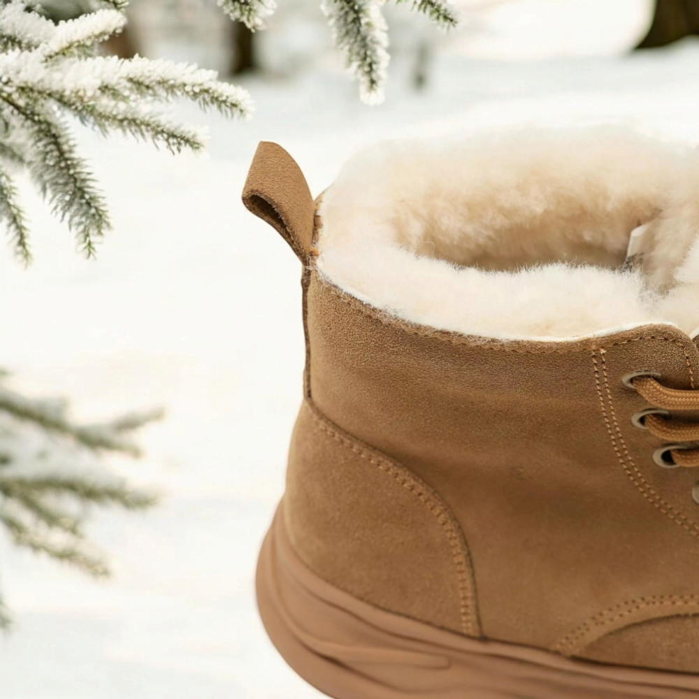 Women’s Beige Winter Sneakers Lonza 179491 oao-zm837 beige 5478