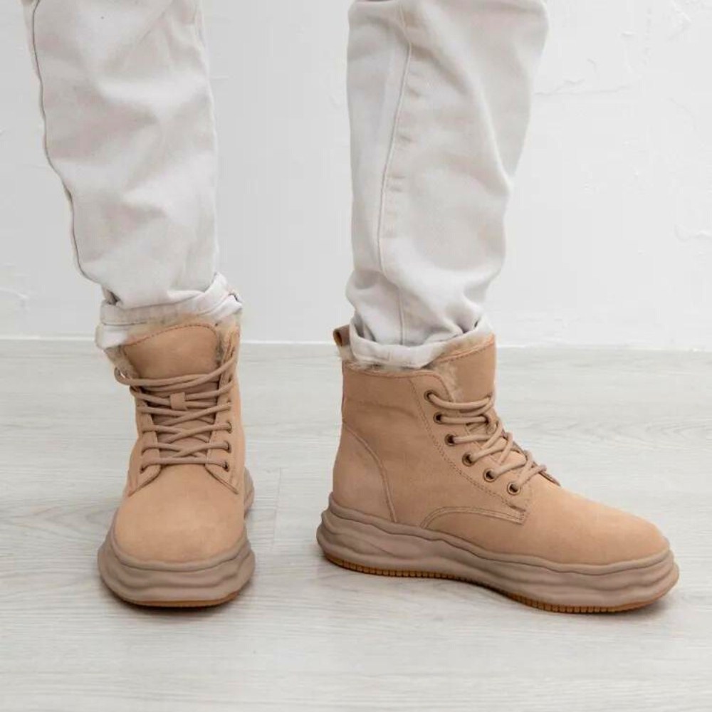 Women’s Beige Winter Sneakers Lonza 179491 oao-zm837 beige 5478