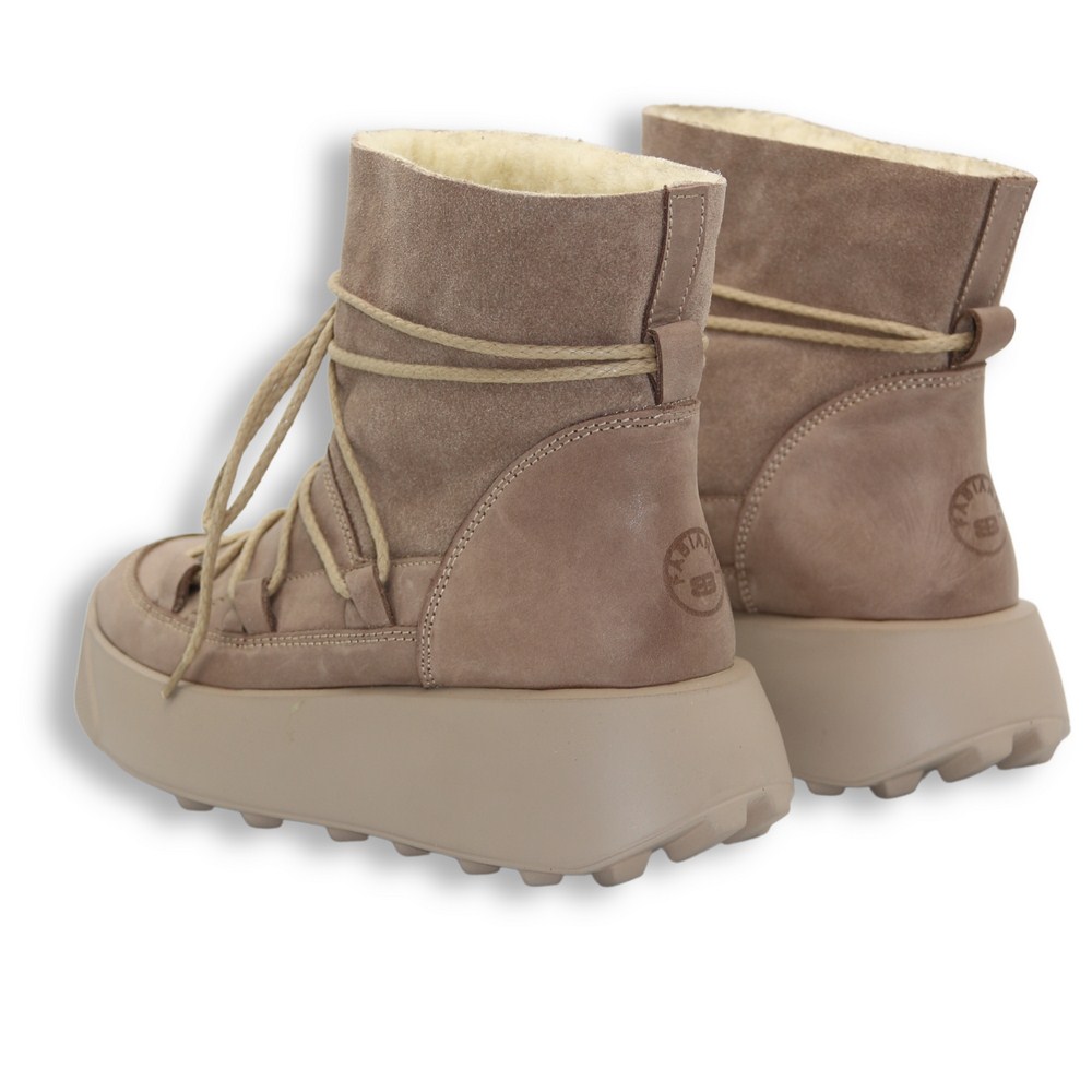 Женские бежевые зимние угги Best But 1293 Capucino Taupe Velw