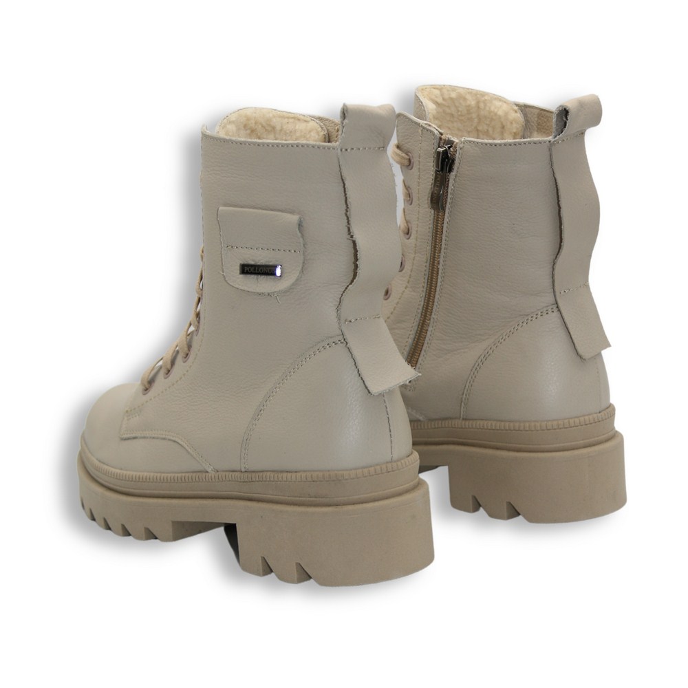 Жіночі шкіряні чоботи Pollonus (Польща) модель 5493