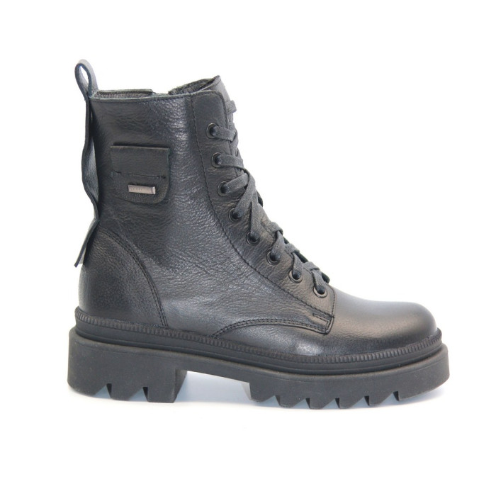 Women’s Mid-Season Boots Pollonus 5-1447-010 czarny verona
