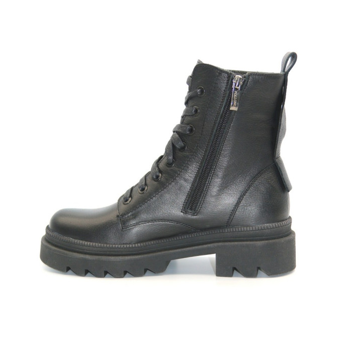 Women’s Mid-Season Boots Pollonus 5-1447-010 czarny verona