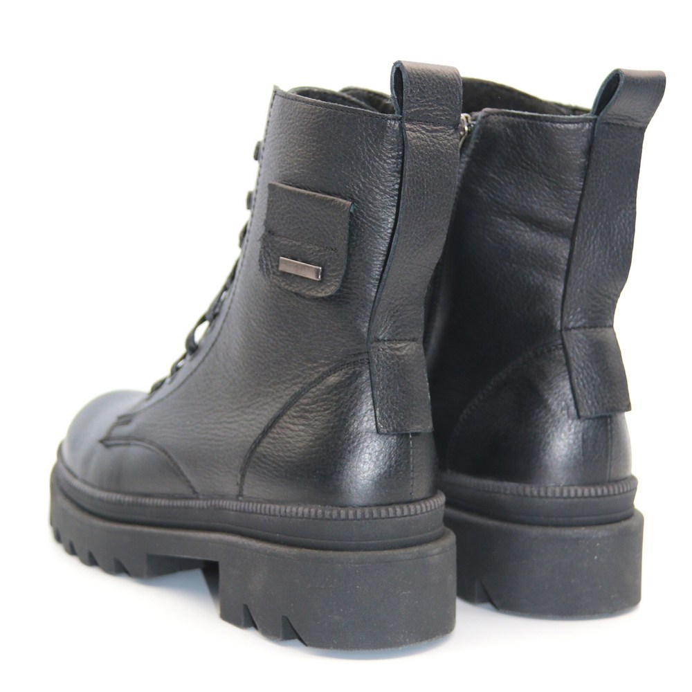 Жіночі демісезонні черевики Pollonus 5-1447-010 czarny verona