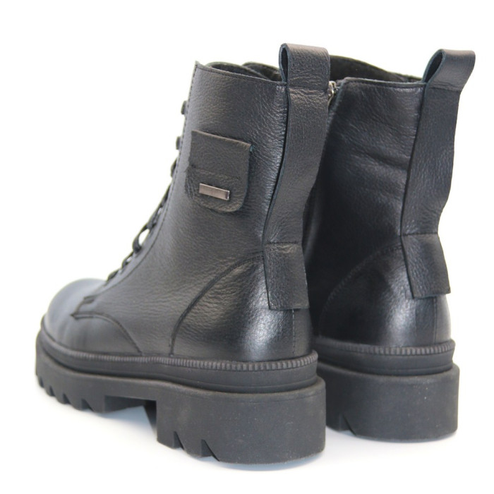Women’s Mid-Season Boots Pollonus 5-1447-010 czarny verona