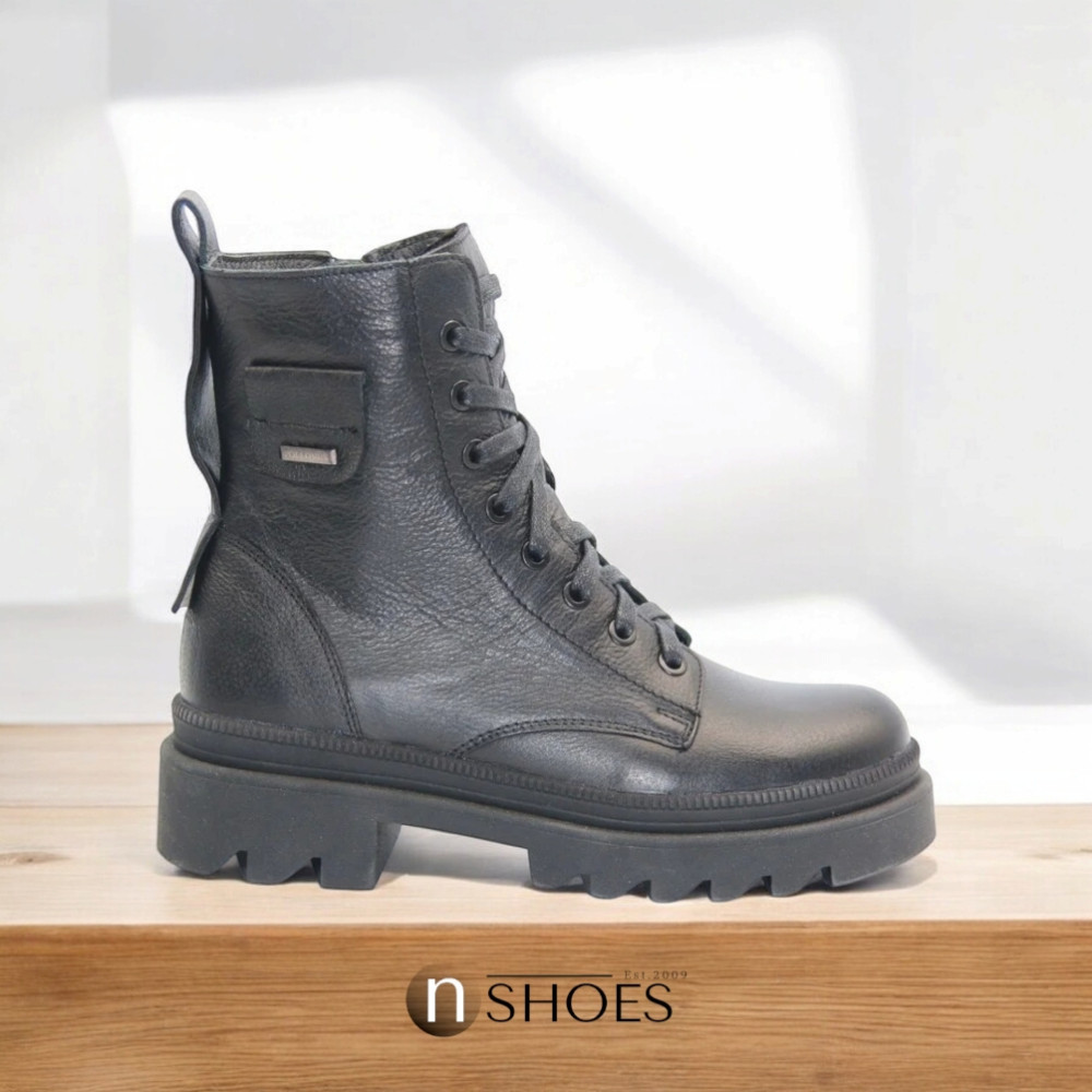 Жіночі демісезонні черевики Pollonus 5-1447-010 czarny verona