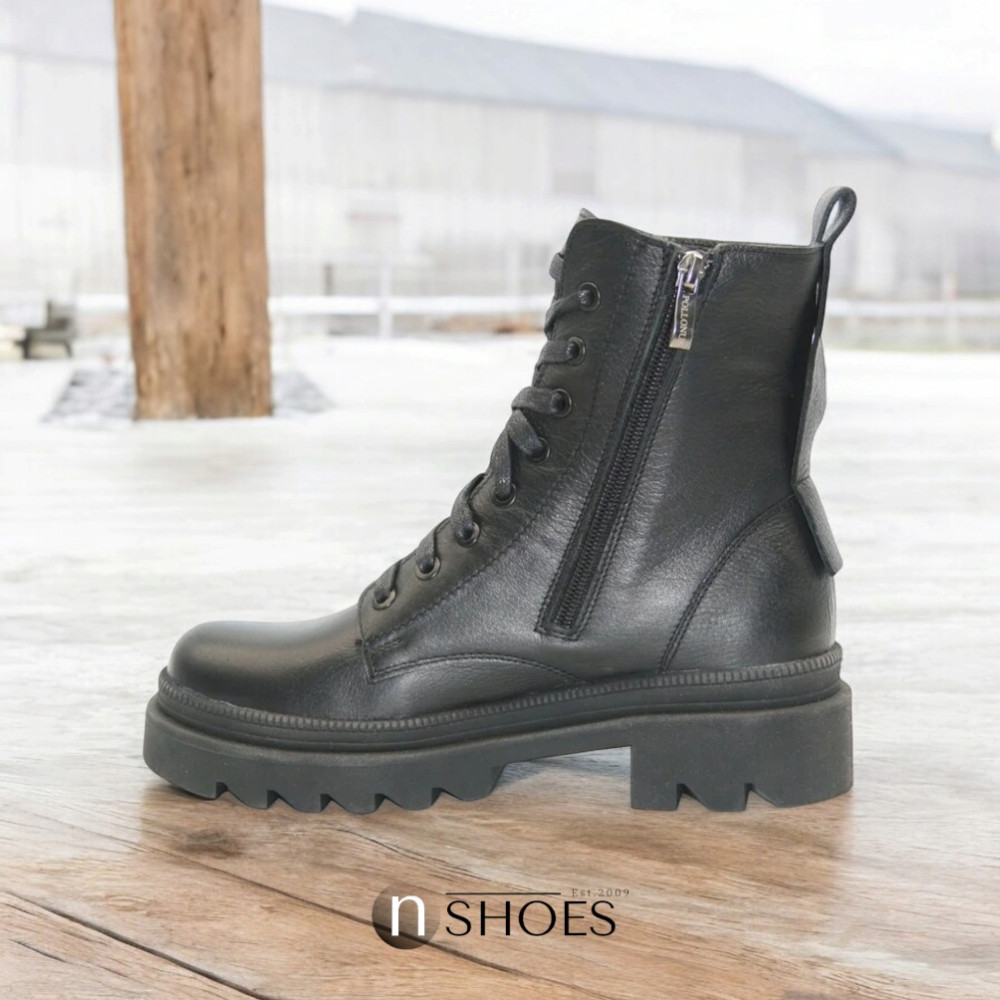 Жіночі демісезонні черевики Pollonus 5-1447-010 czarny verona