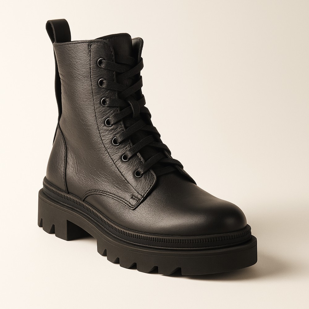 Жіночі демісезонні черевики Pollonus 5-1447-010 czarny verona