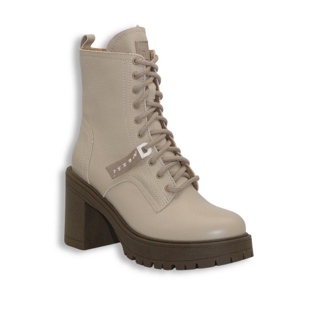 Жіночі бежеві демісезонні черевики Nessi 23548 bez 16 5500