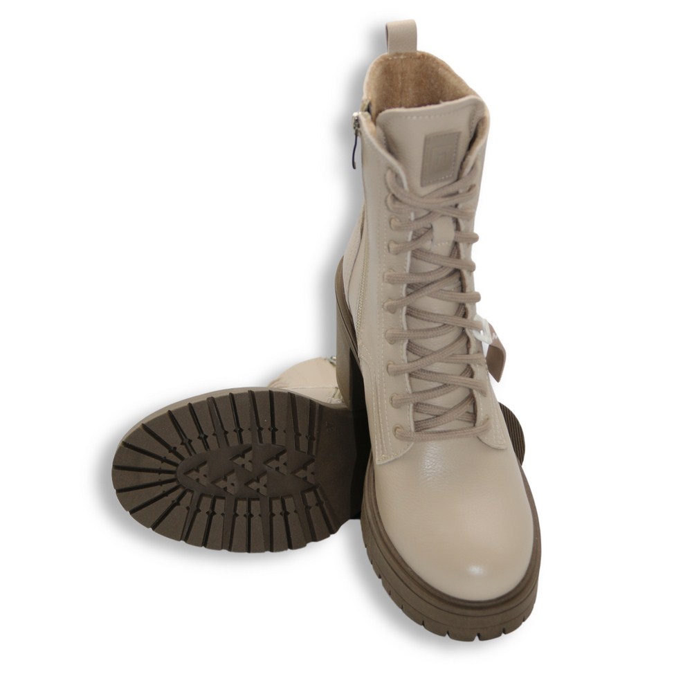 Жіночі бежеві демісезонні черевики Nessi 23548 bez 16 5500