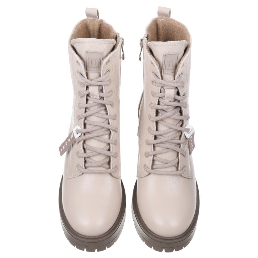 Жіночі бежеві демісезонні черевики Nessi 23548 bez 16 5500