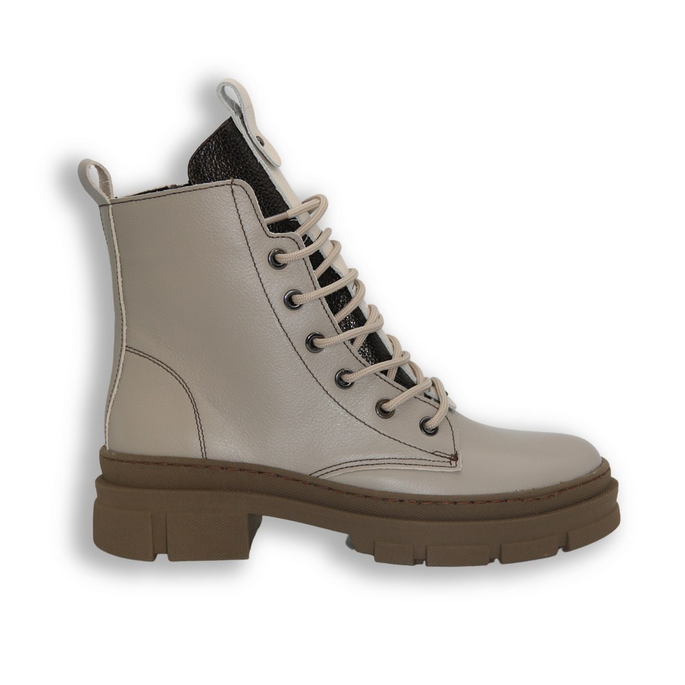 Buy women’s beige mid-season boots Steizer 649-831-552 5502