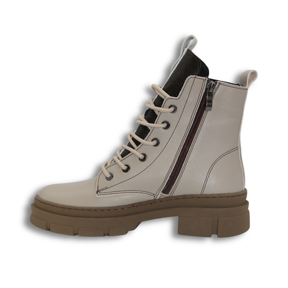 Buy women’s beige mid-season boots Steizer 649-831-552 5502
