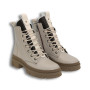 Buy women’s beige mid-season boots Steizer 649-831-552 5502