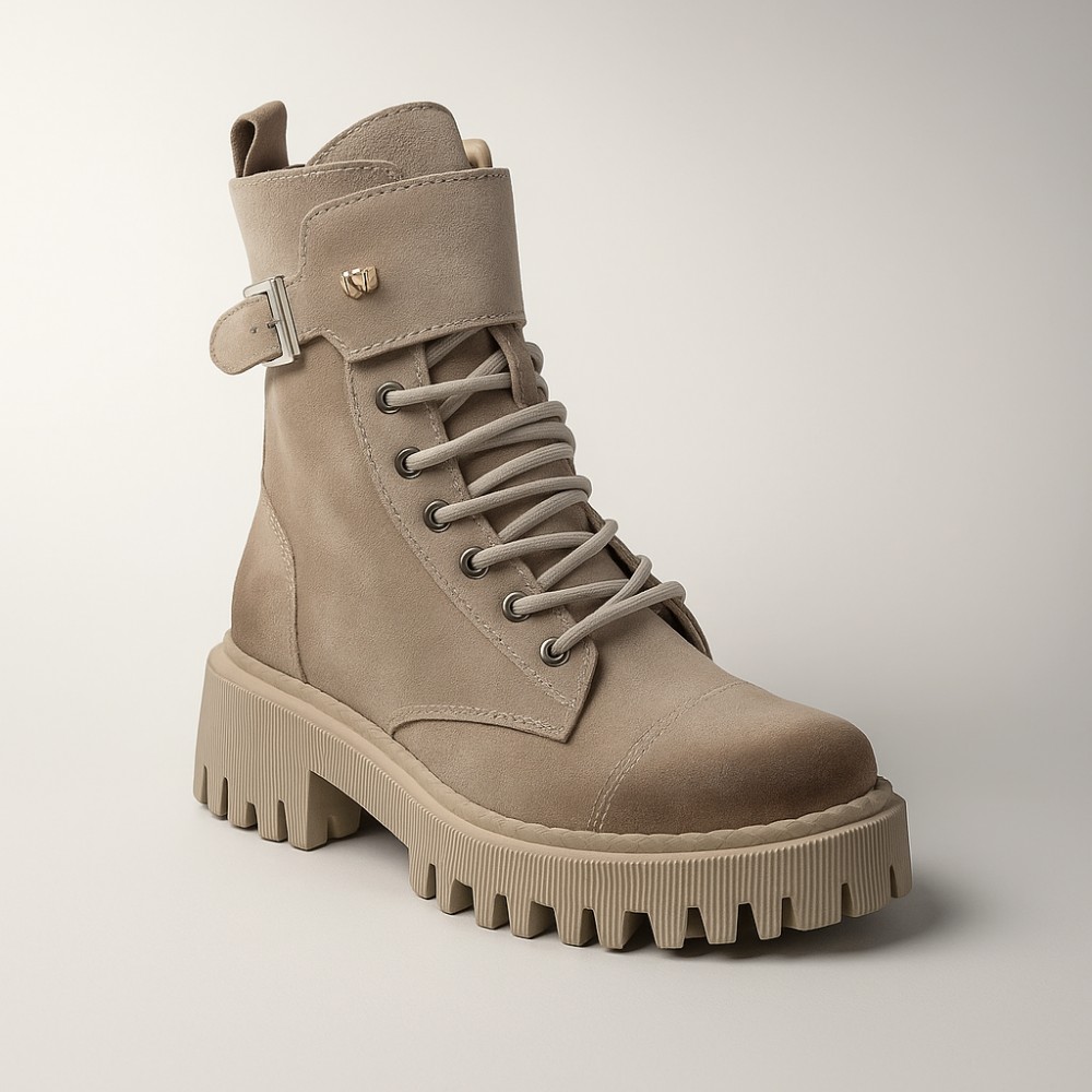 Женские бежевые зимние ботинки Steizer z922 528 5503