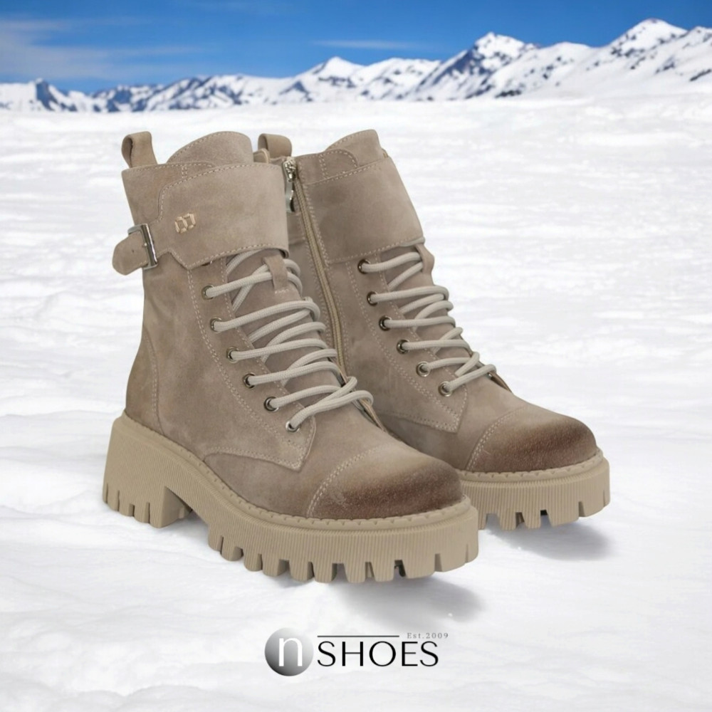 Женские бежевые зимние ботинки Steizer z922 528 5503