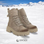 Женские бежевые зимние ботинки Steizer z922 528 5503
