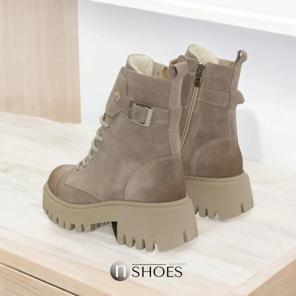 Женские бежевые зимние ботинки Steizer z922 528 5503