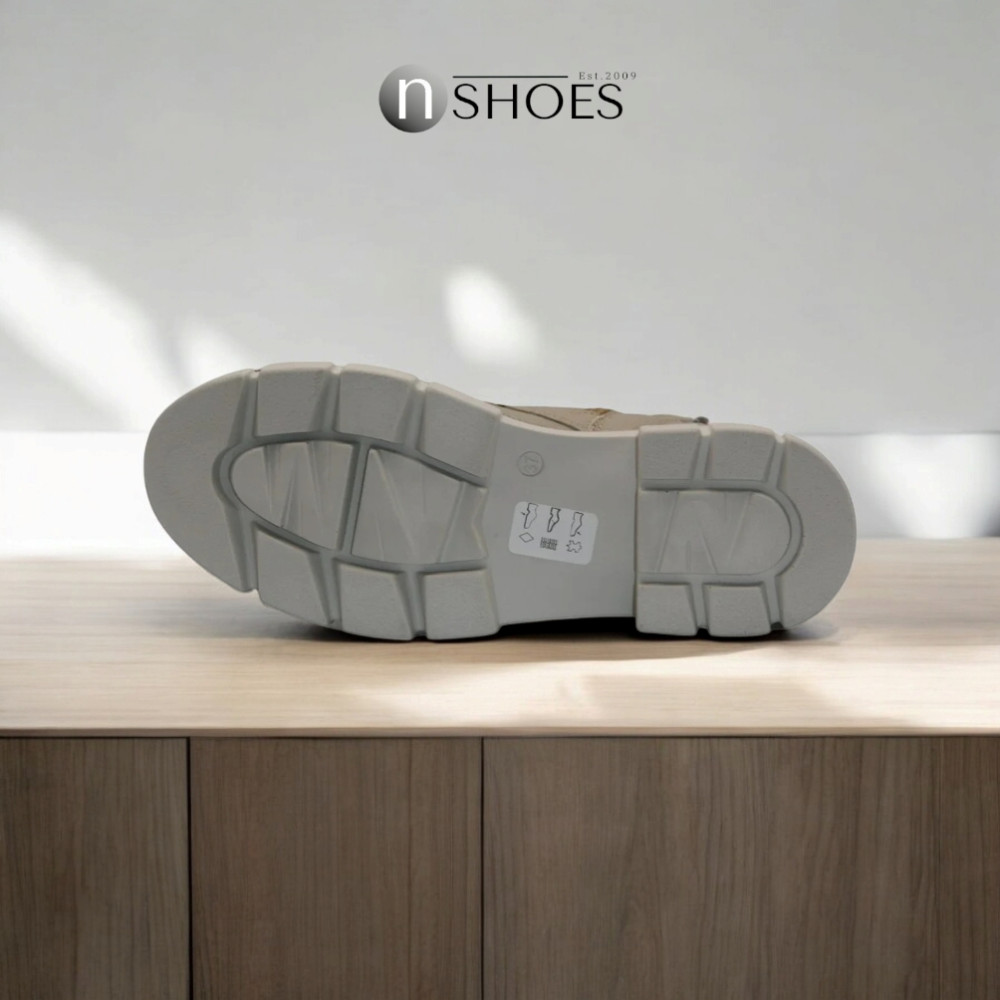 Жіночі бежеві зимові черевики Helios 549 ecru 10 з натуральної шкіри