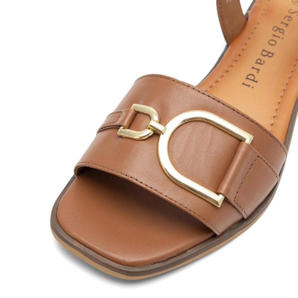 Женские кожаные босоножки Sergio Bardi (Польша) модель 5514