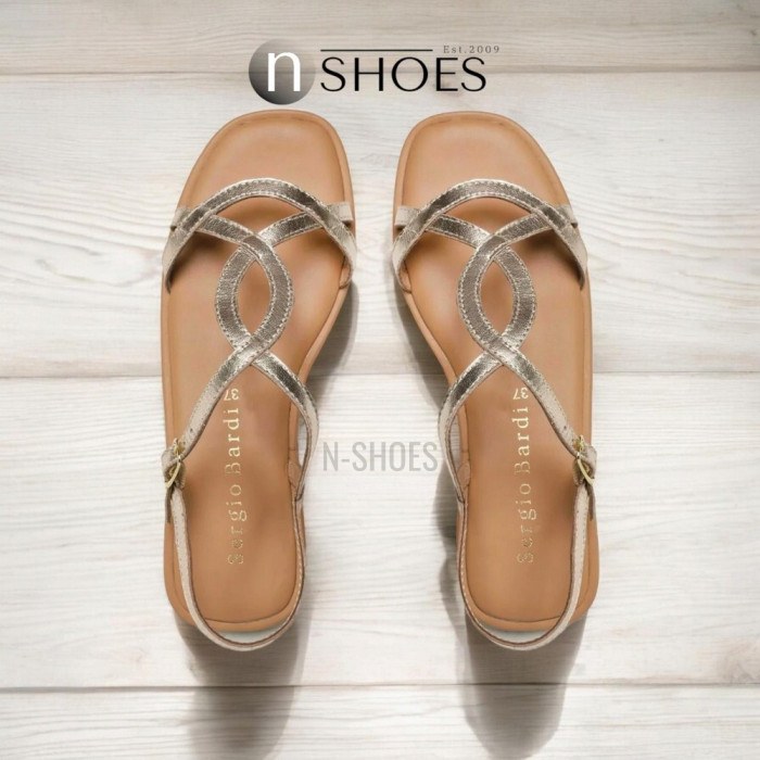 Women's leather sandals Sergio Bardi (Poland) model 5528