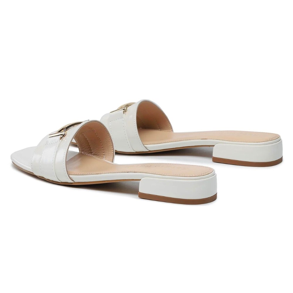 Жіночі шкіряні шльопанці Sergio Bardi (Польща) модель 5529