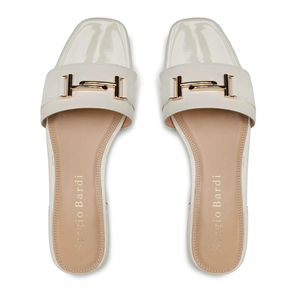 Жіночі шкіряні шльопанці Sergio Bardi (Польща) модель 5529