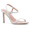 Жіночі білі шкіряні босоніжки на шпильці SAM EDELMAN H3135S3103 5533 модельні