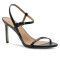 Жіночі чорні шкіряні босоніжки на шпильці SAM EDELMAN H3135L1001 5534