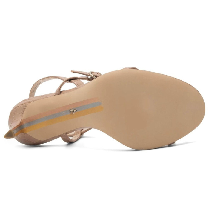Women's leather sandals SAM EDELMAN (USA) model 5536