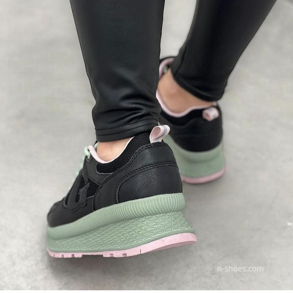 Women's textile sneakers Grunberg (Italy) model 5541