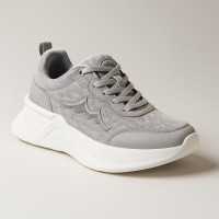 Женские серые текстильные кроссовки Grunberg 14750519-06E 5543