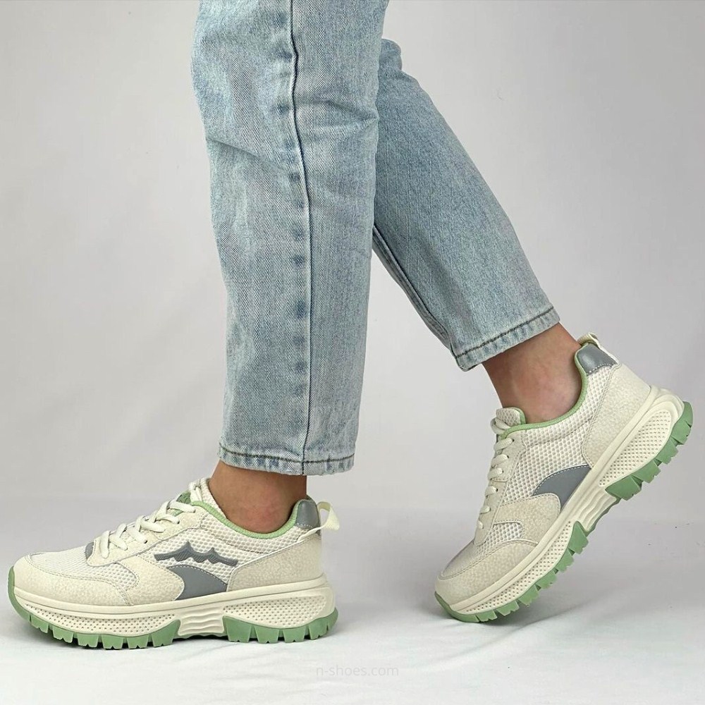 Купити жіночі сірі кросівки GRUNBERG 157593 05-03E 5813-5545