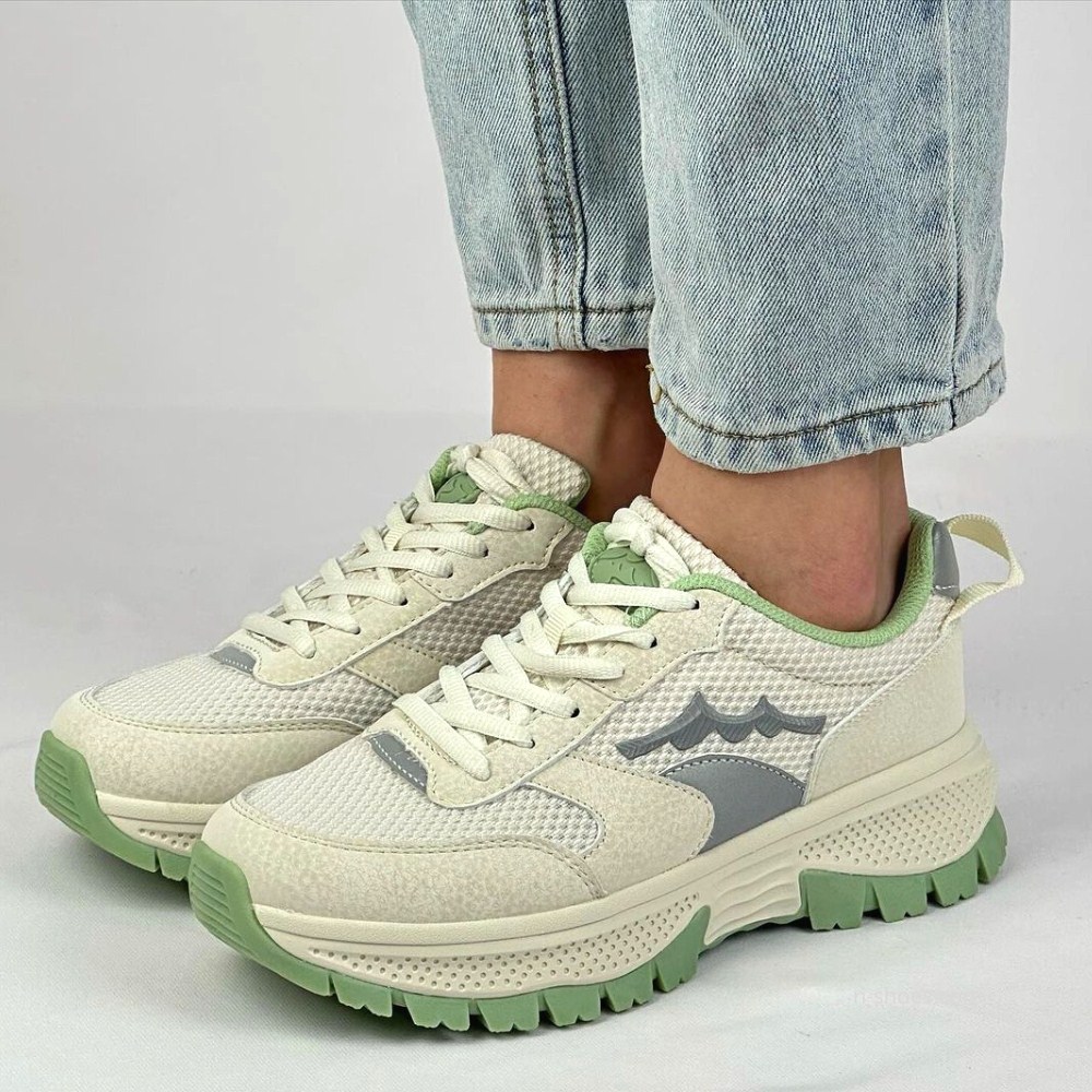 Купити жіночі сірі кросівки GRUNBERG 157593 05-03E 5813-5545