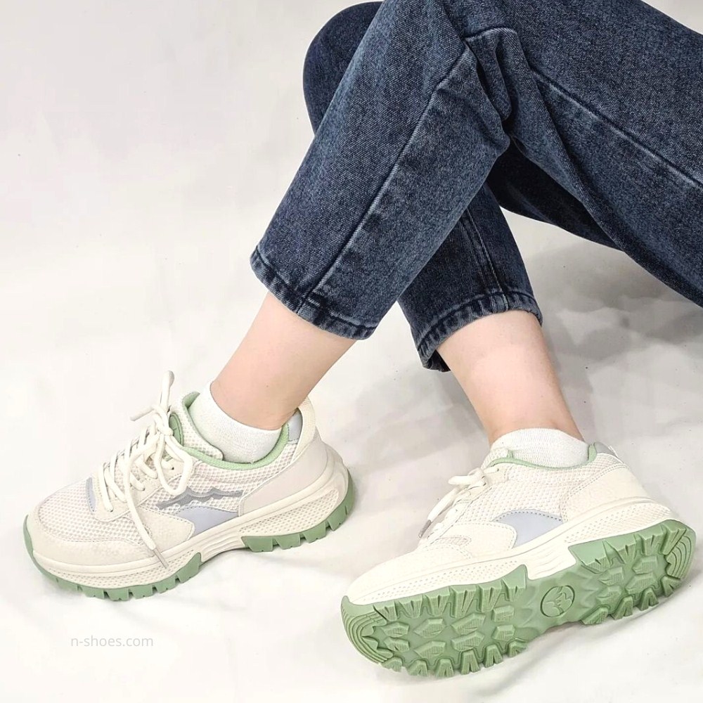 Купити жіночі сірі кросівки GRUNBERG 157593 05-03E 5813-5545